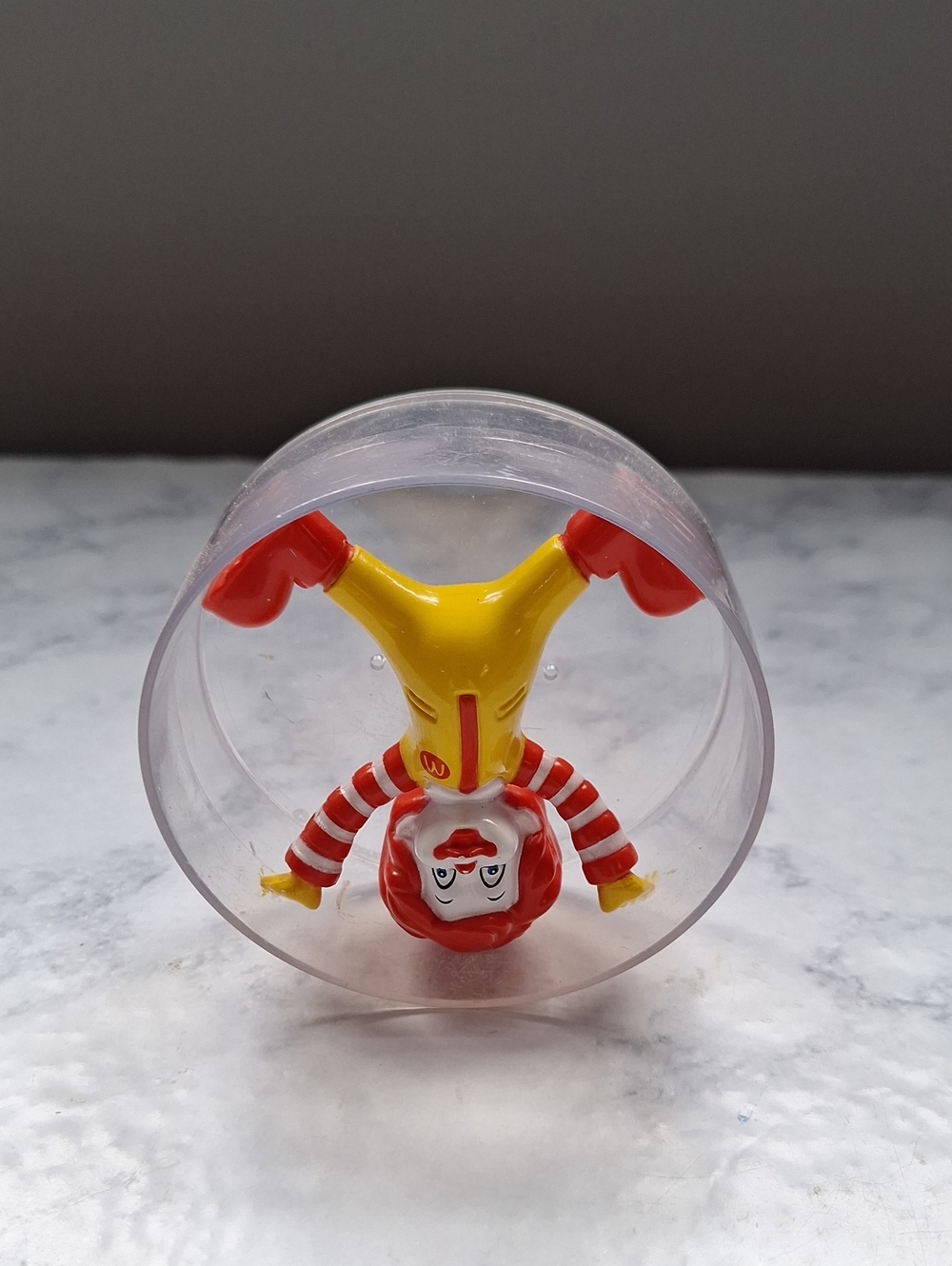 Mcdonalds Yellow and Red Clown Figure Kids Toy